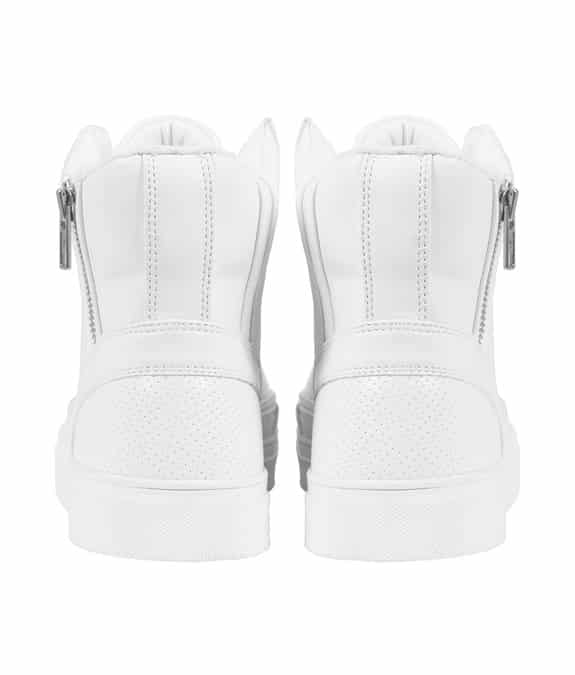 Urban Classics Zipper High Top Shoe White 2